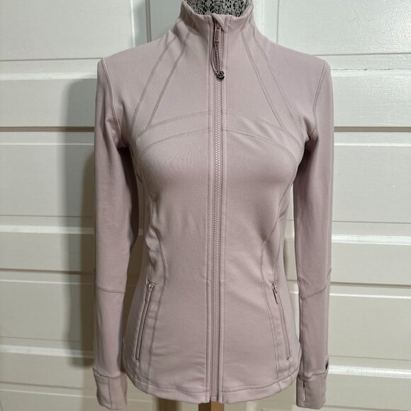 Lululemon Define Jacket Size 6 Pink Flattering Fit $138 - Picture 1 of 7